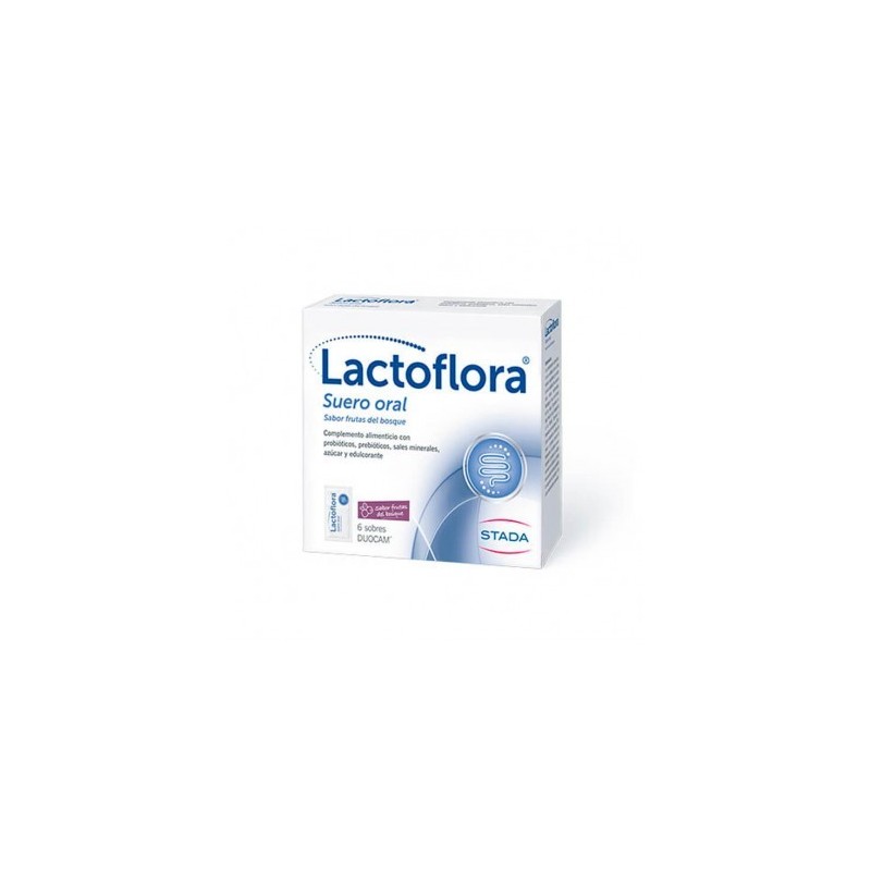 Lactoflora suero oral 6 sobres - Farmacia Olmos.