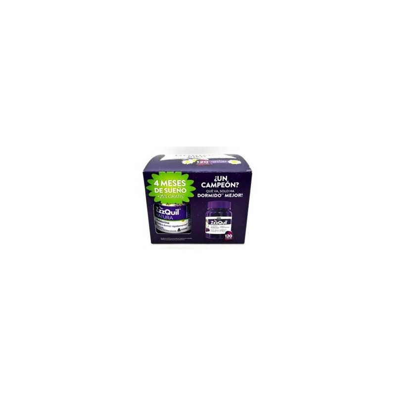 Comprar Zzzquil natura 120 gominolas