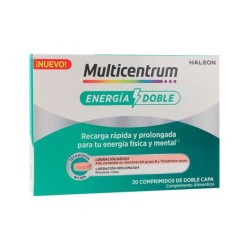 Multicentrum energia doble  20 comprimidos - Farmacia Olmos.