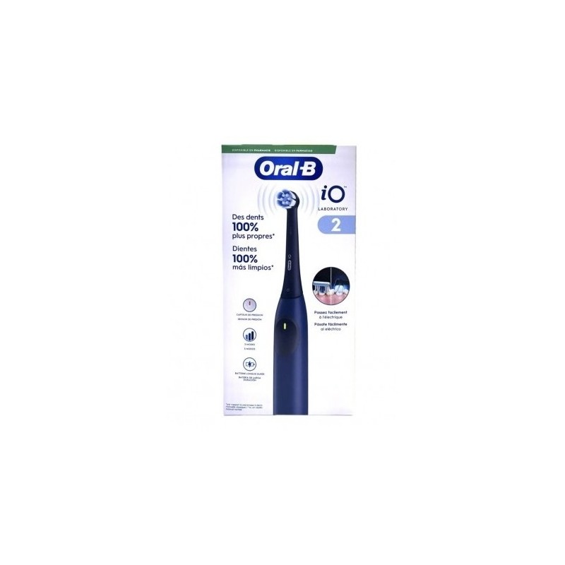 Oral-b cepillo dental electrico io laboratory 2 azul - Farmacia Olmos.