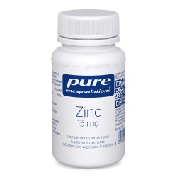 Pure encapsulations zinc 60 capsulas - Farmacia Olmos.