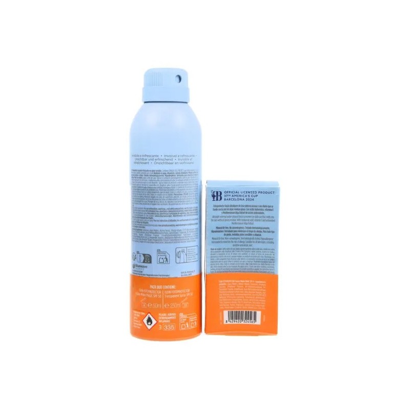 Comprar Isdin pack fusion water magic 50ml + transparent spray 250ml