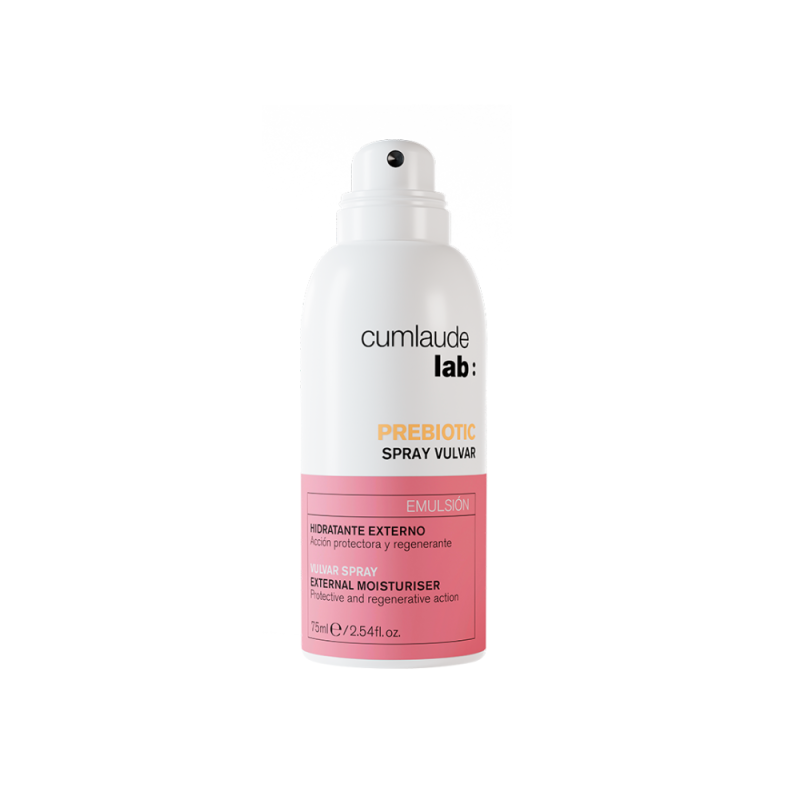 Cumlaude lab: prebiotic spray vulvar 75ml - Farmacia Olmos.