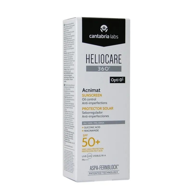 Heliocare 360º  acnimat spf50+ 50ml - Farmacia Olmos.