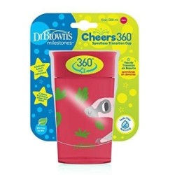 Comprar Dr brown´s vaso 360º sin boquilla rosa 300 ml
