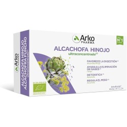 Arkofluido alcachofa e hinojo 20 ampollas bebibles - Farmacia Olmos