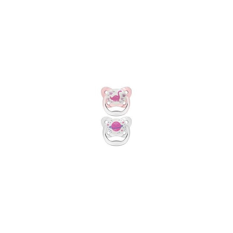 Dr brown´s chupete prevent nocturno 6-18m rosa 2unidades - Farmacia Olmos