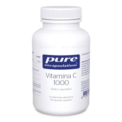 Pure encapsulations vitamina c 1000 90 cápsulas - Farmacia Olmos