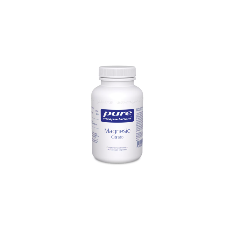 Pure encapsulations magnesio citrato 90 cápsulas
