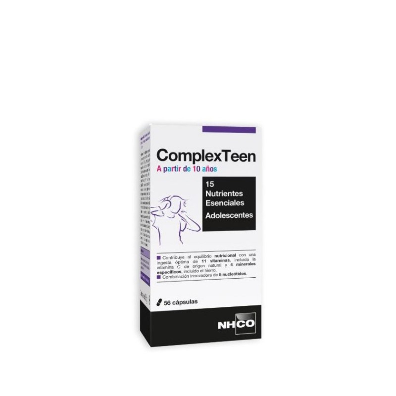 Nhco complexteen  56 capsulas -  Farmacia Olmos