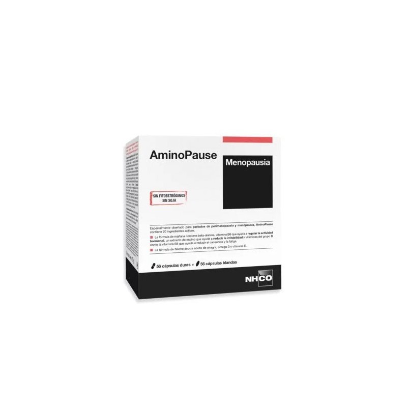 Nhco aminopause 56 capsulas duras + 56 capsulas blandas - Farmacia Olmos