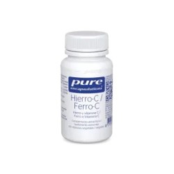 Pure encapsulations hierro-c  60 capsulas - Farmacia Olmos