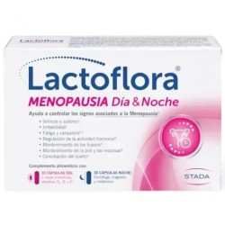Lactoflora menopausia dia y noche 60 caps - Farmacia Olmos