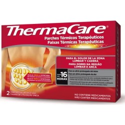 Thermacare parche termico zona lumbar cadera 2 unidades - Farmacia olmos