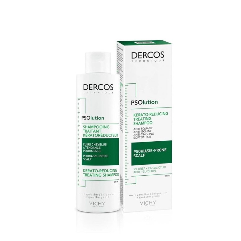 Vichy dercos champu keratorreductor psolution 200ml-Farmacia Olmos