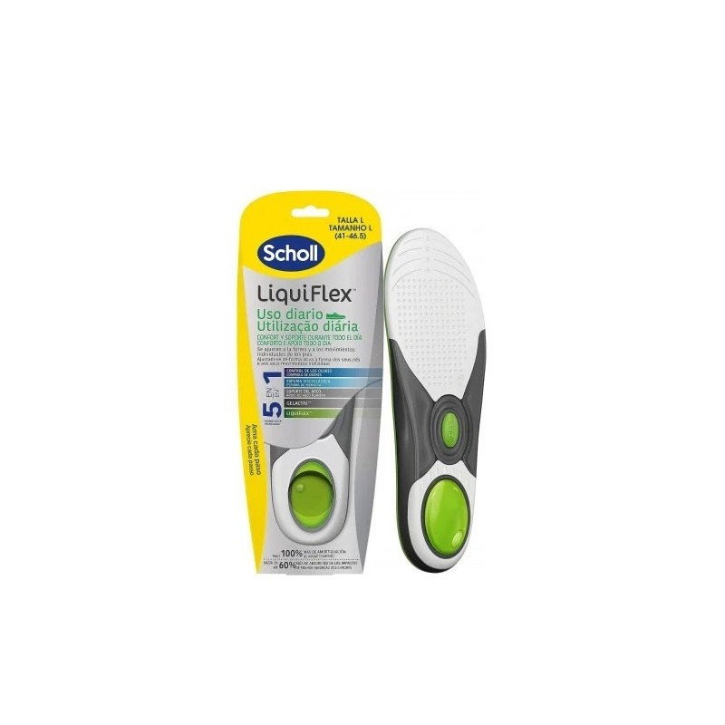Scholl liquiflex uso diario talla l-Farmacia Olmos