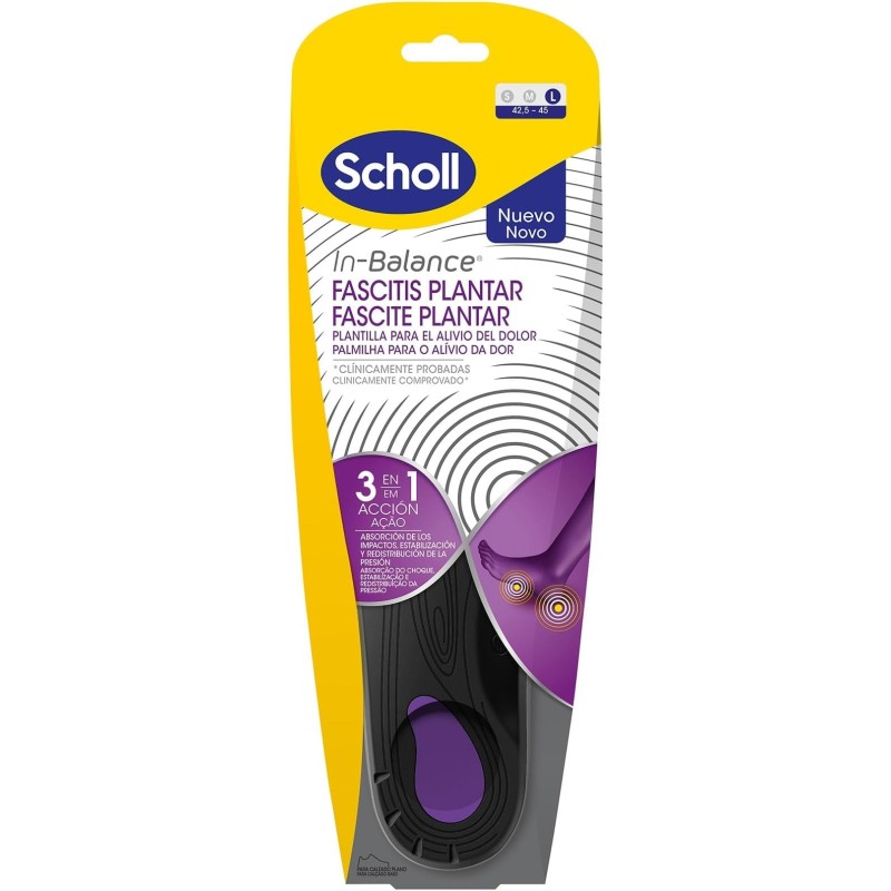 Scholl in balance fascitis plantar talla l - Farmaica Olmos