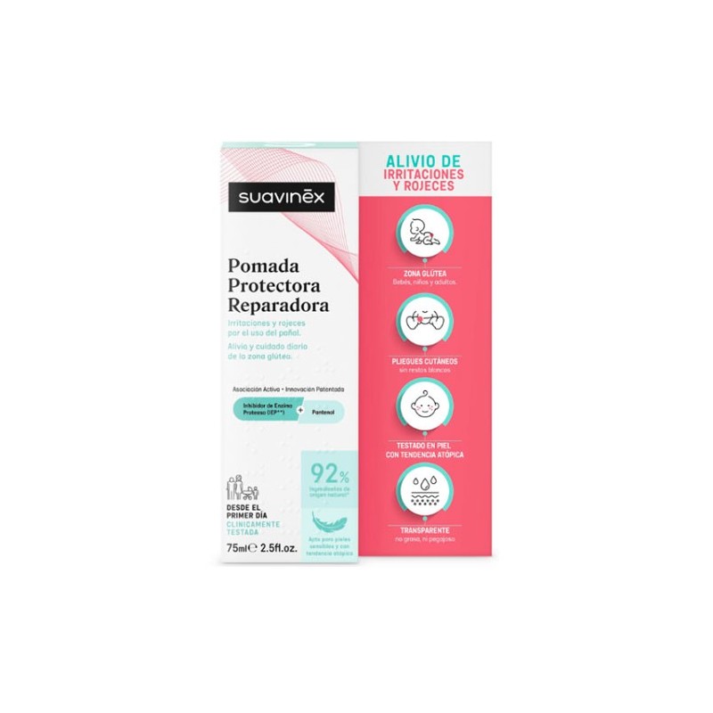 Suavinex pomada protectora reparadora 75ml - Farmacia Olmos