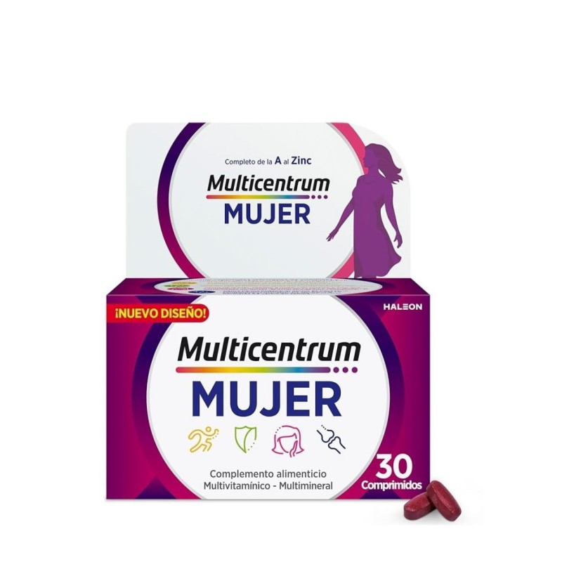 Multicentrum mujer 30 comprimidos-Farmacia Olmos