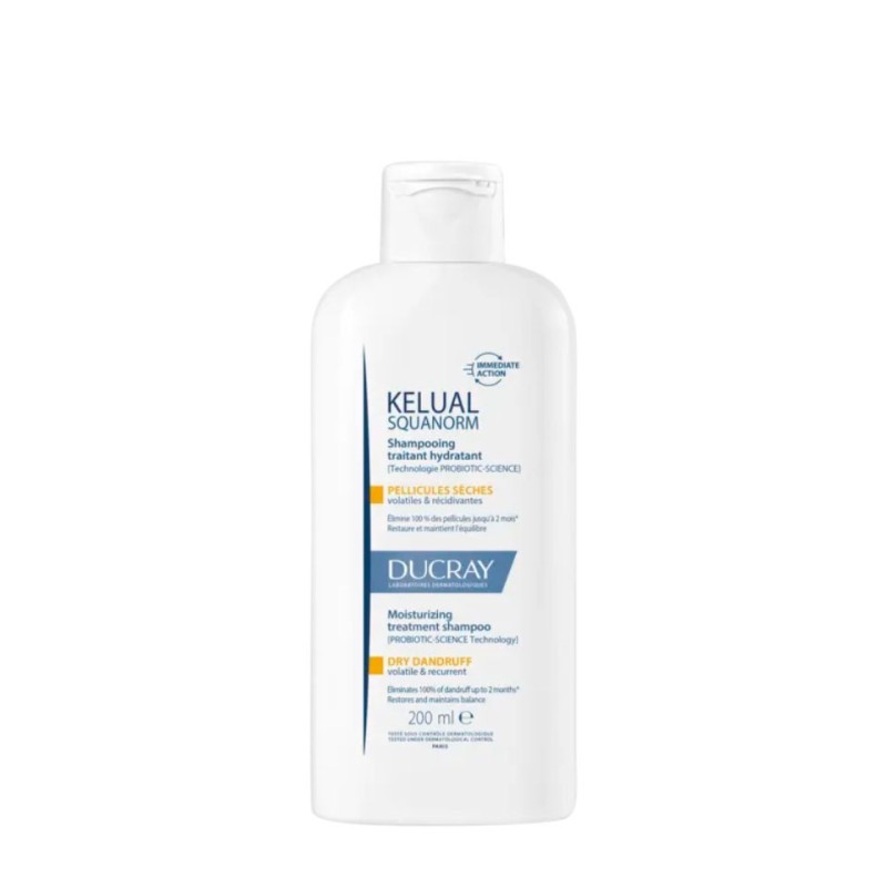 Ducray squanorm champu caspa seca 200ml-Farmacia Olmos