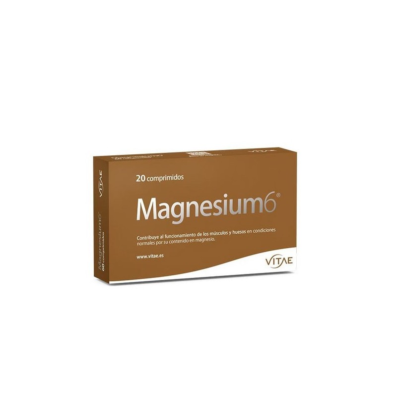 Vitae magnesium 6  20 comprimidos - Farmacia Olmos