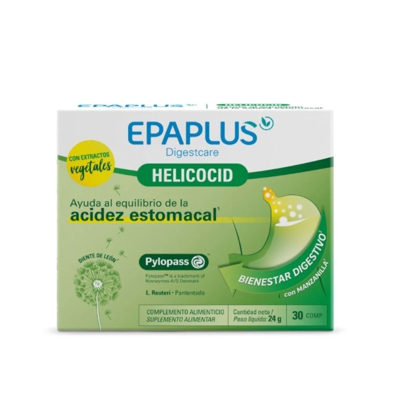 Comprar Epaplus helicoacid 40 comprimidos