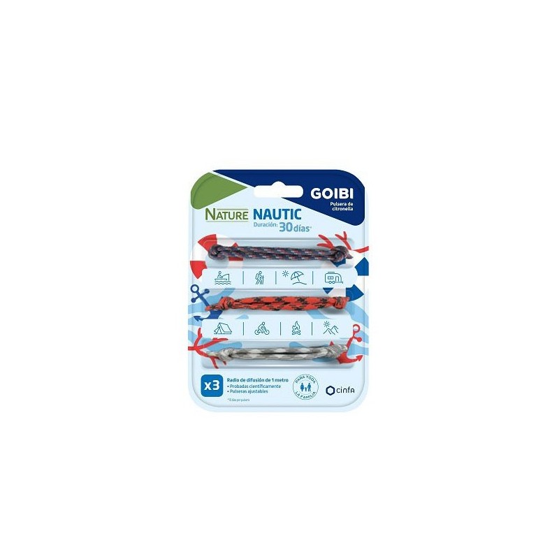 Goibi pulsera citronella nature nautic-Farmacia Olmos