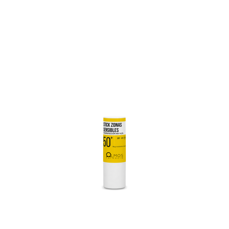 Olmos stick zonas sensibles spf50+ 12ml.-Farmacia Olmos