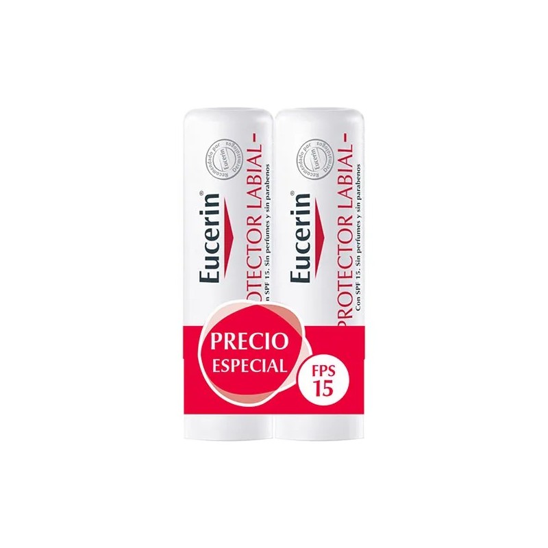 Comprar Eucerin protector labial spf20 duplo