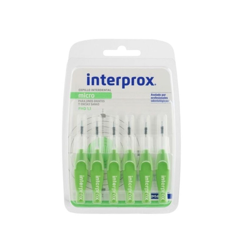 Interprox micro 1,1 6 unidades-Farmacia Olmos