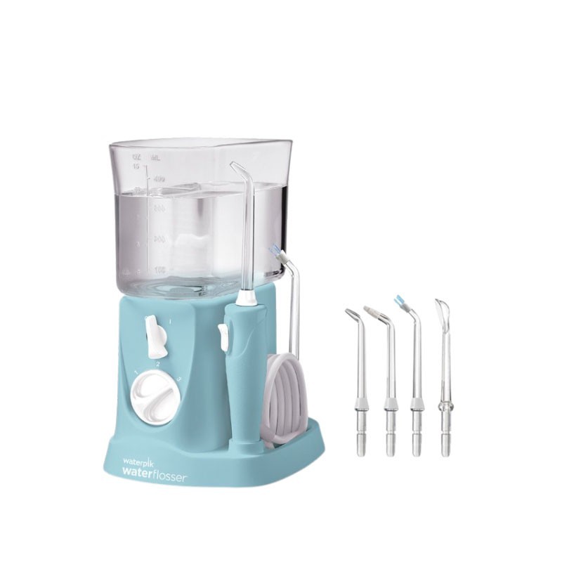 Waterpik irrigador bucal electrico traveler azul-Farmacia Olmos