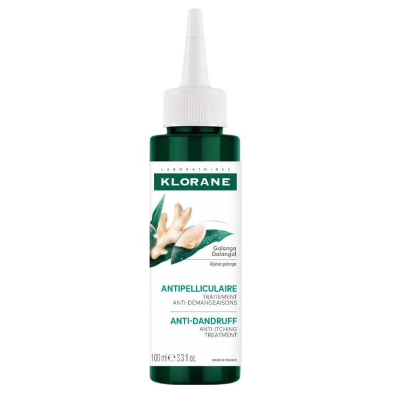 Klorane tratamiento anticaspa y antipicor galanga 100ml - Farmacia Olmos