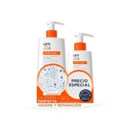 Comprar Leti at4 pack gel de baño 500ml + leche corporal 200ml