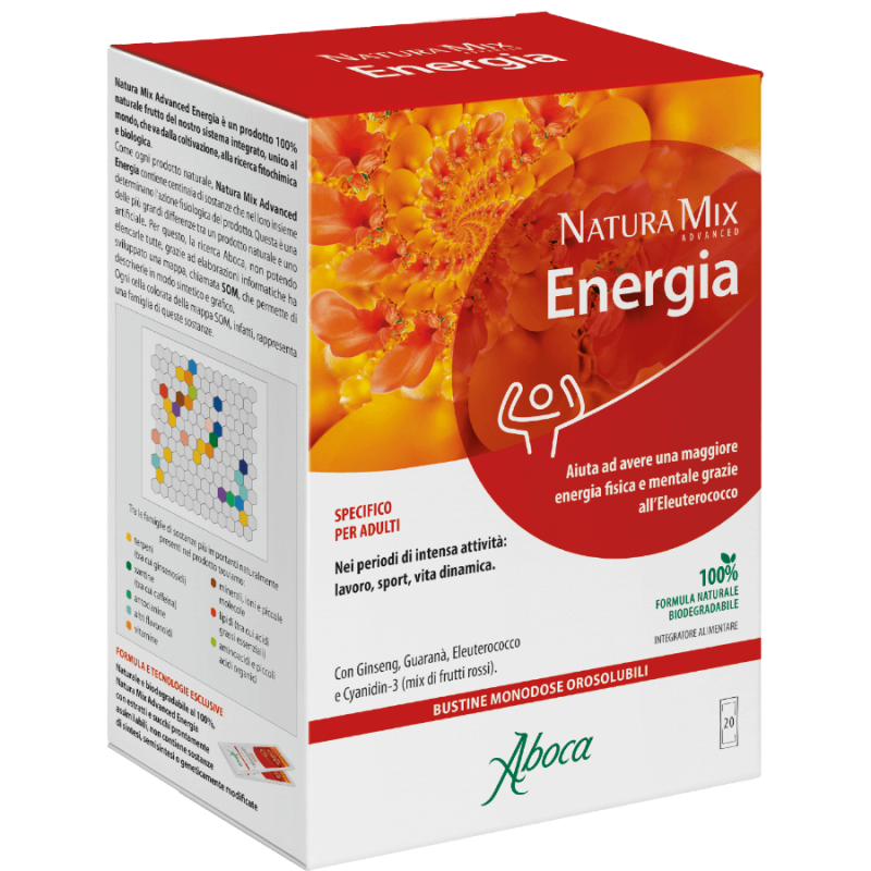Aboca natura mix advanced energia 28 sobres - Farmacia olmos