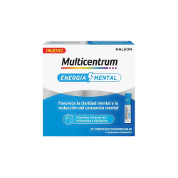 Multicentrum energia mental 20 sobres bucodisperables - Farmacia