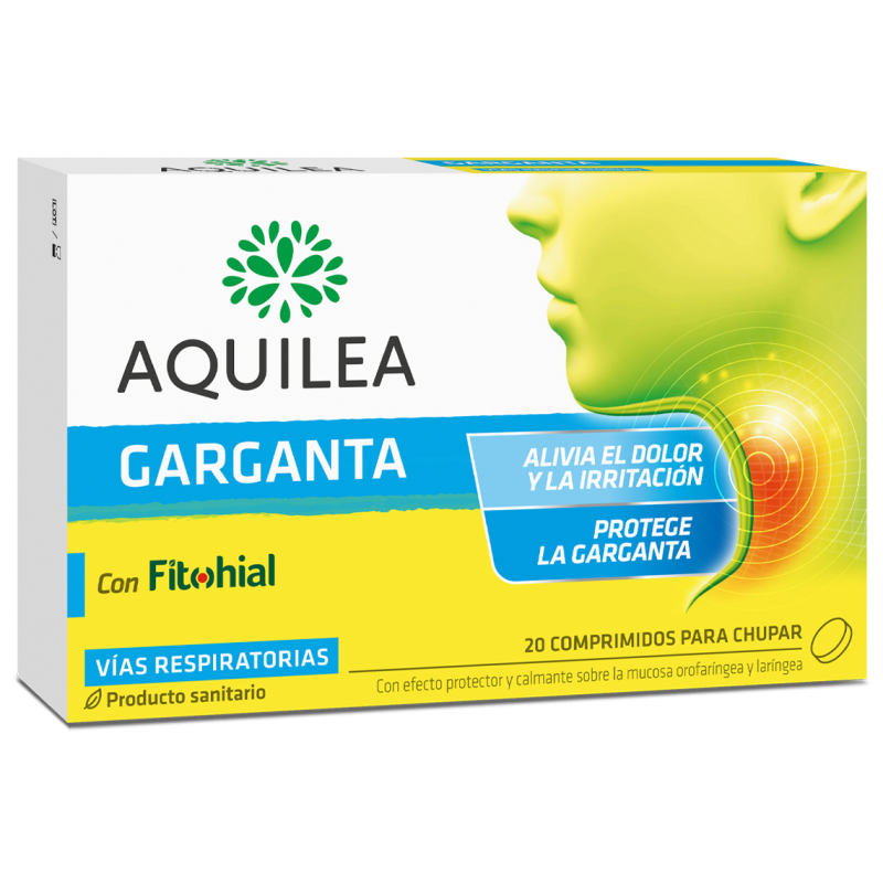 Aquilea garganta 20 comprimidos para chupar - Farmacia olmos