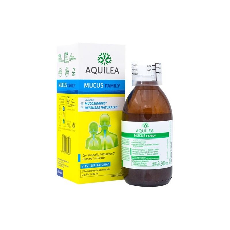 Aquilea mucus jarabe 200ml - Farmacia olmos