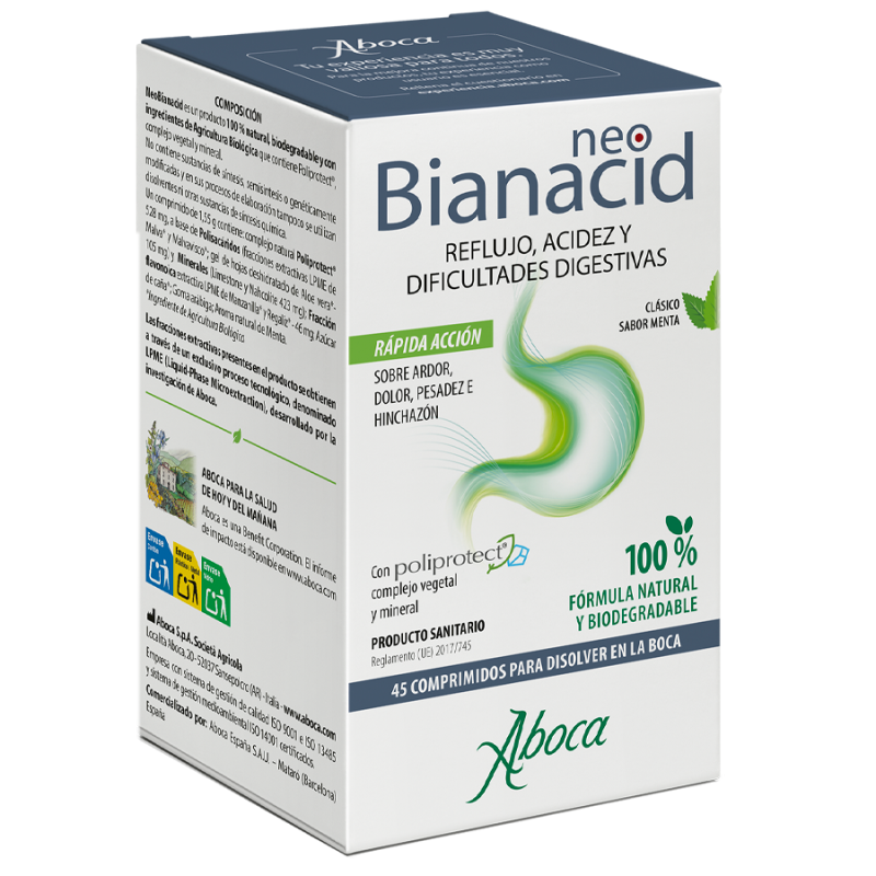 Aboca neobianacid 45 comprimidos - Farmacia olmos
