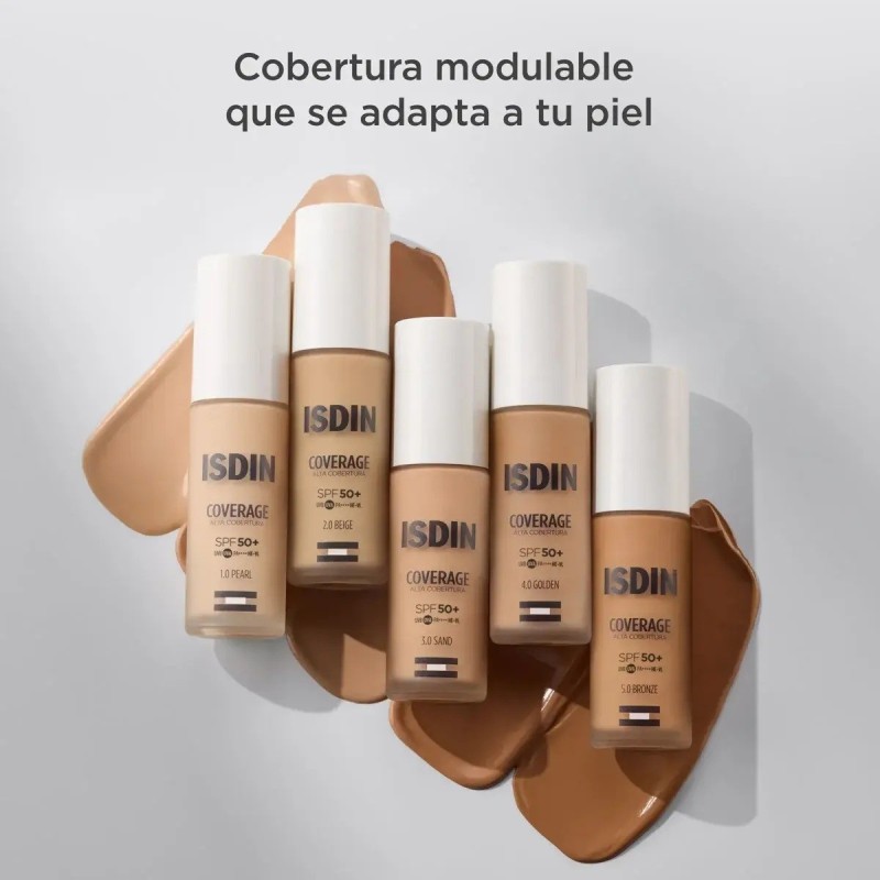 Isdin coverage spf50+ 1.0 pearl 30g-Farmacia Olmos