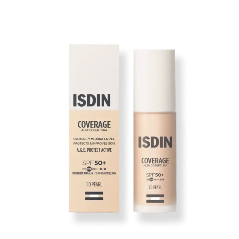 Isdin coverage spf50+ 1.0 pearl 30g-Farmacia Olmos