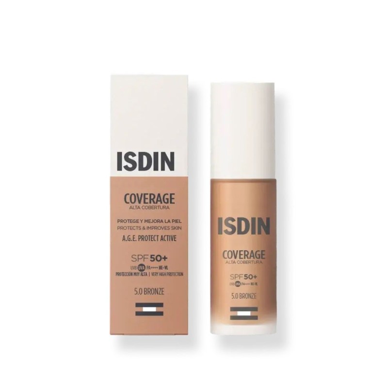 Isdin coverage spf50 5.0 bronze 30g-Farmacia Olmos