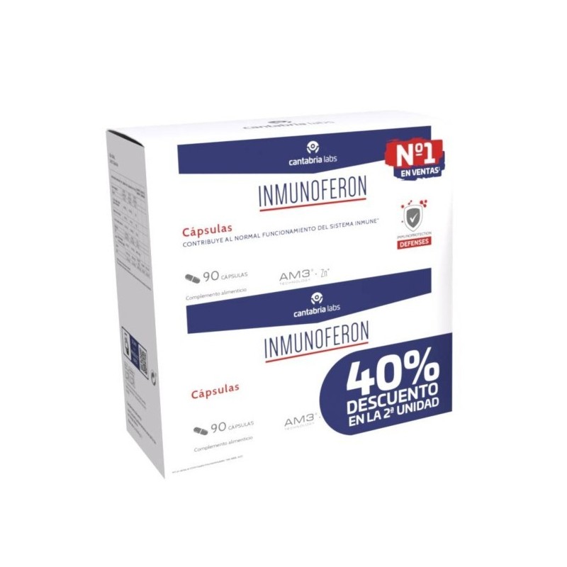 Inmunoferon 90 capsulas duplo - farmacia olmos