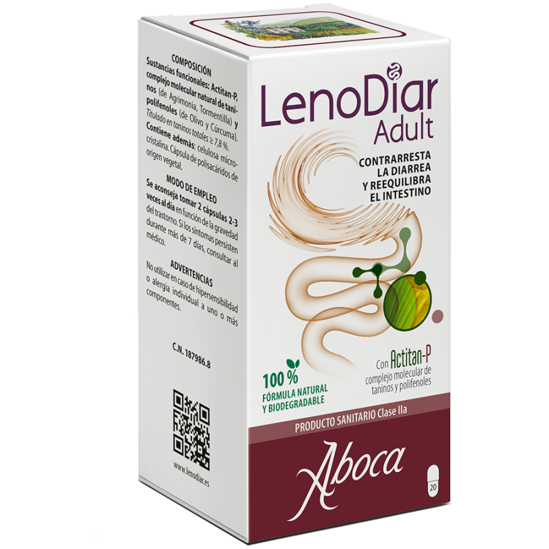 Aboca lenodiar adult  20 capsulas - Farmacia olmos