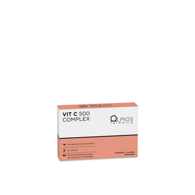 Olmos vitamina c 500 complex 20 comprimidos. - Farmacia olmos