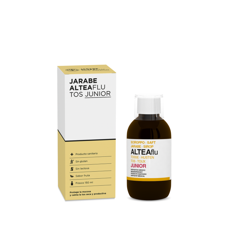 Olmos jarabe alteaflu tos junior 150ml. - Farmacia Olmos