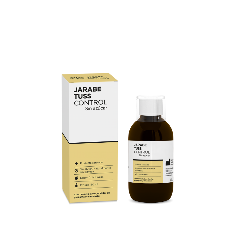 Olmos jarabe tuss control sin azúcar 150ml. - Farmacia olmos