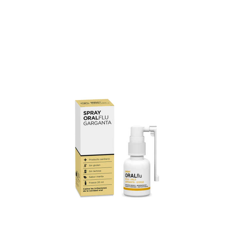 Olmos oralflu spray garganta 20ml. - Farmacia olmos