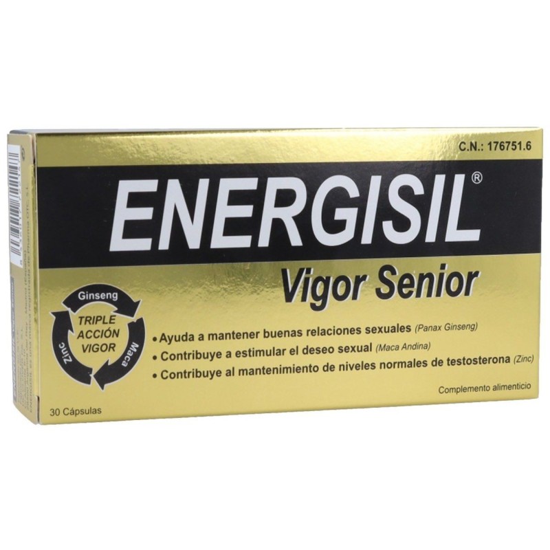Energisil vigor senior 30 capsulas - Farmacia olmos
