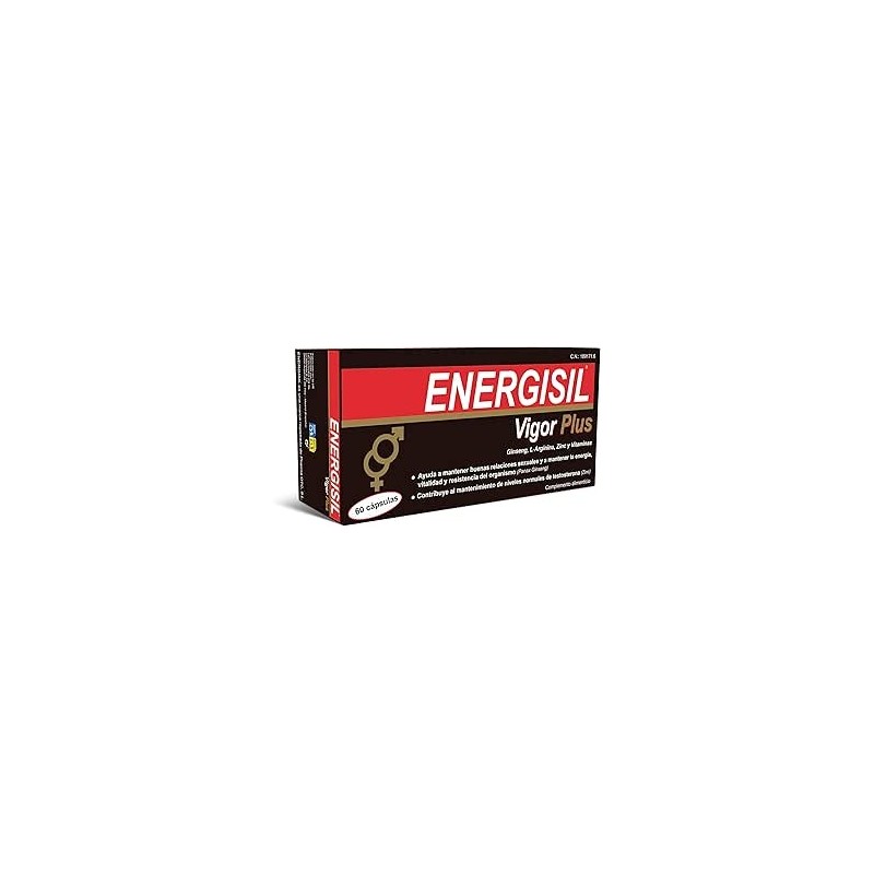 Energisil vigor plus 60 capsulas - Farmacia olmos