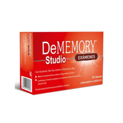 Dememory studio examenes  20 capsulas - Farmacia olmos